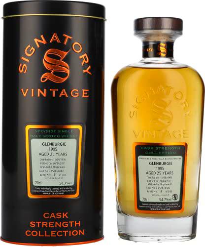 Signatory Vintage GLENBURGIE 25 Years Old Cask Strength 1995 54,7% Vol