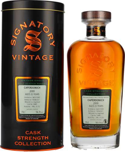 Signatory Vintage CAPERDONICH 20 Years Old Cask Strength 2000 56,4% Vol