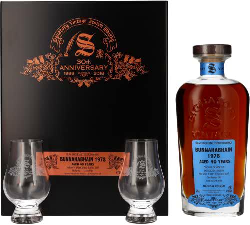 Signatory Vintage BUNNAHABHAIN 40 Years Old 30th ANNIVERSARY 1978 47,8% Vol
