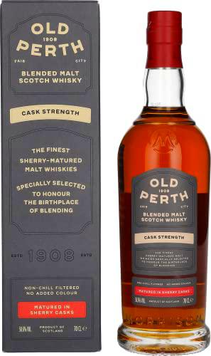 Old Perth Cask Strength Blended Malt Scotch Whisky Sherry Casks 58,6% Vol