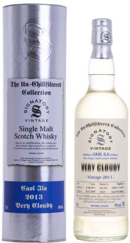 Signatory Vintage CAOL ILA VERY CLOUDY The Un-Chillfiltered 2013 40% Vol