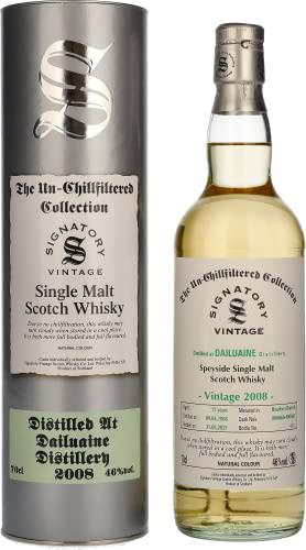 Signatory Vintage DAILUAINE 13 Years Old The Un-Chillfiltered 2008 46% Vol