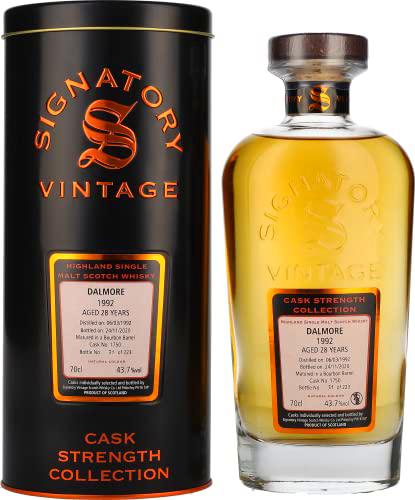 Signatory Vintage DALMORE 28 Years Old Cask Strength 1992 43,7% Vol