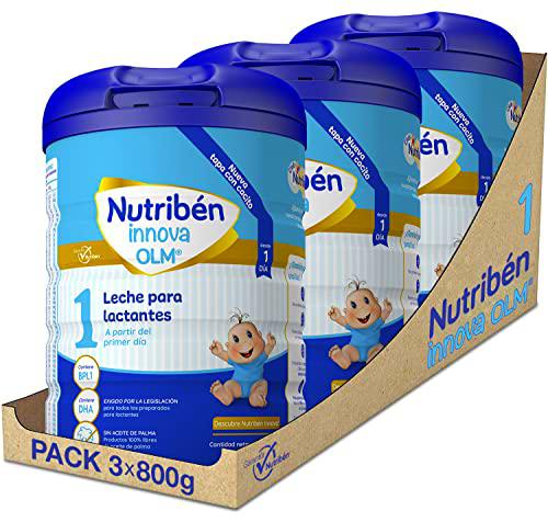 Nutribén Pack Innova 1 - Leche en Polvo de Iniciación para bebés