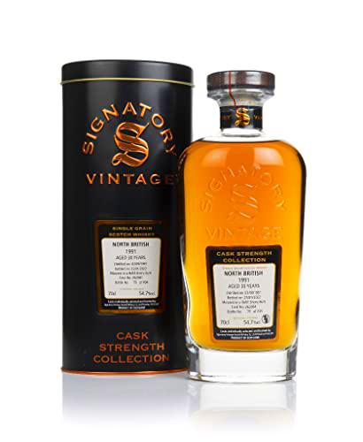 Signatory Vintage NORTH BRITISH 30 Years Old Single Grain 1991 54,7% Vol