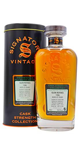 Signatory Vintage GLEN ROTHES 25 Years Old Cask Strength 1996 50,9% Vol