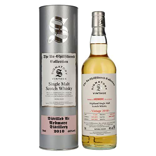 Signatory Vintage ARDMORE 11 Years Old The Un-Chillfiltered 2010 46% Vol