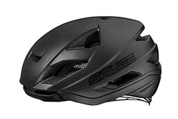 Salice Levante - Casco de Ciclismo, Color Negro, Talla 52-58 cm