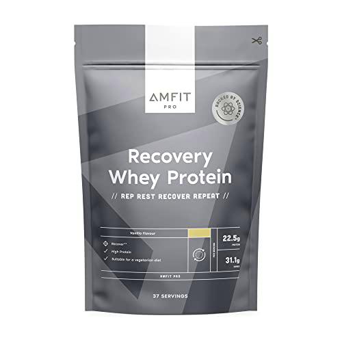 Marca Amazon - Amfit Nutrition Proteína de suero para la recuperación