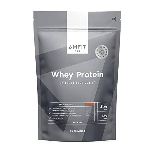 Marca Amazon - Amfit Nutrition Proteína de suero en polvo