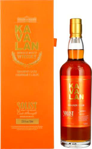 Kavalan SOLIST Single Malt Whisky BRANDY CASK 57,8% Vol
