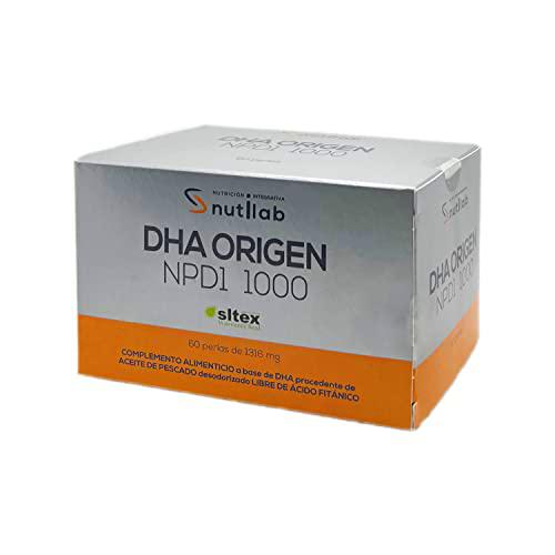 Nutilab Dha Origen Npd1 1000, 60 Perlas - Blister