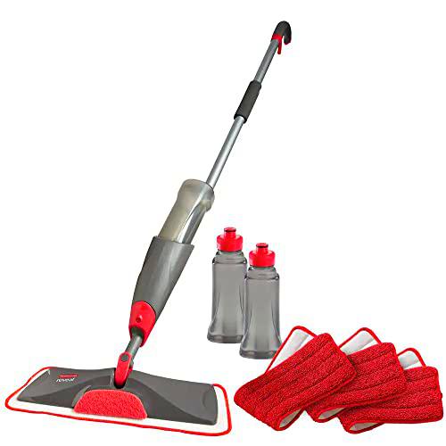 Rubbermaid Reveal - Kit de limpieza de suelos para fregonas pulverizadoras