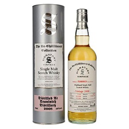 Signatory Vintage TEANINICH 13 Years Old The Un-Chillfiltered 2008 46% Vol