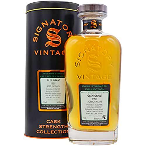 Signatory Vintage GLEN GRANT 25 Years Old Cask Strength 1995 50% Vol