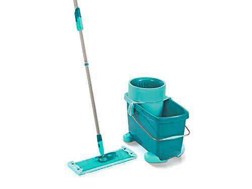 Leifheit Mopa con cubo escurridor Clean Twist XL,  con base con ruedas