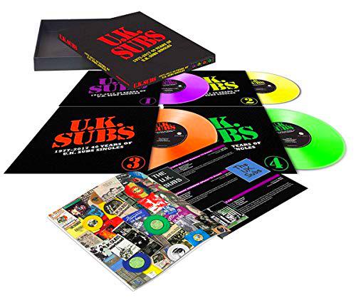 1977-2017-40 Years of UK Subs Singles (4x10" Box) [Vinilo]