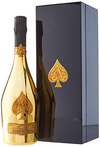 Armand de Brignac Gold Champagne in Black Presentation Box, 75 cl