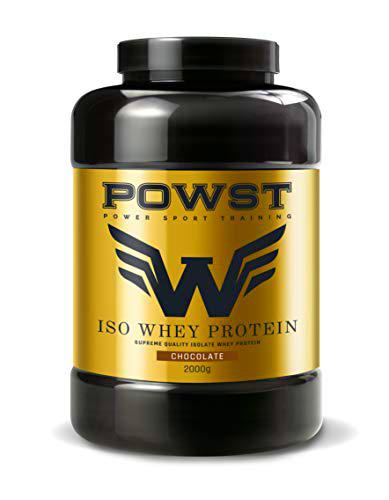 Bote Whey Protein Isolate, aislado de Proteína de Suero de Leche en polvo con BCAA aminoacidos
