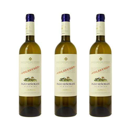 Pazo de señorans Vino blanco albariño - 3 botellas x 750ml