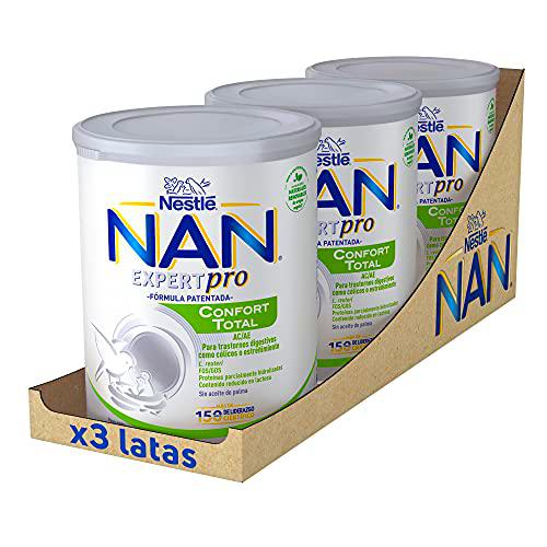 Nan Confort Total Leche Especial Para Bebés Con Trastornos Digestivos Leves Tales Como Cólicos O Estreñimientos